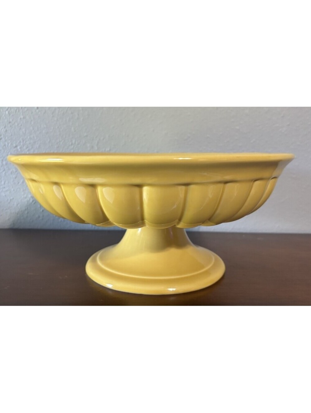 Maioliche Jessica Made In Italy Pedestal Yello EUC